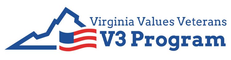 V3 program logo horizontal