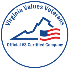 V3 program logo
